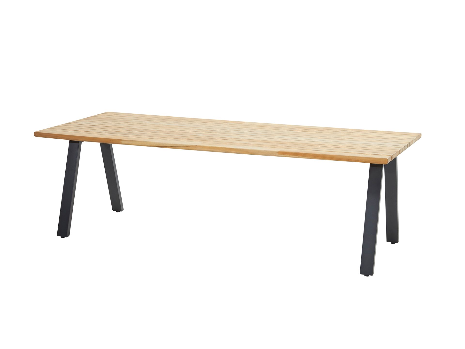 E-shop Ambassador jedálenský stôl antracit 240 cm