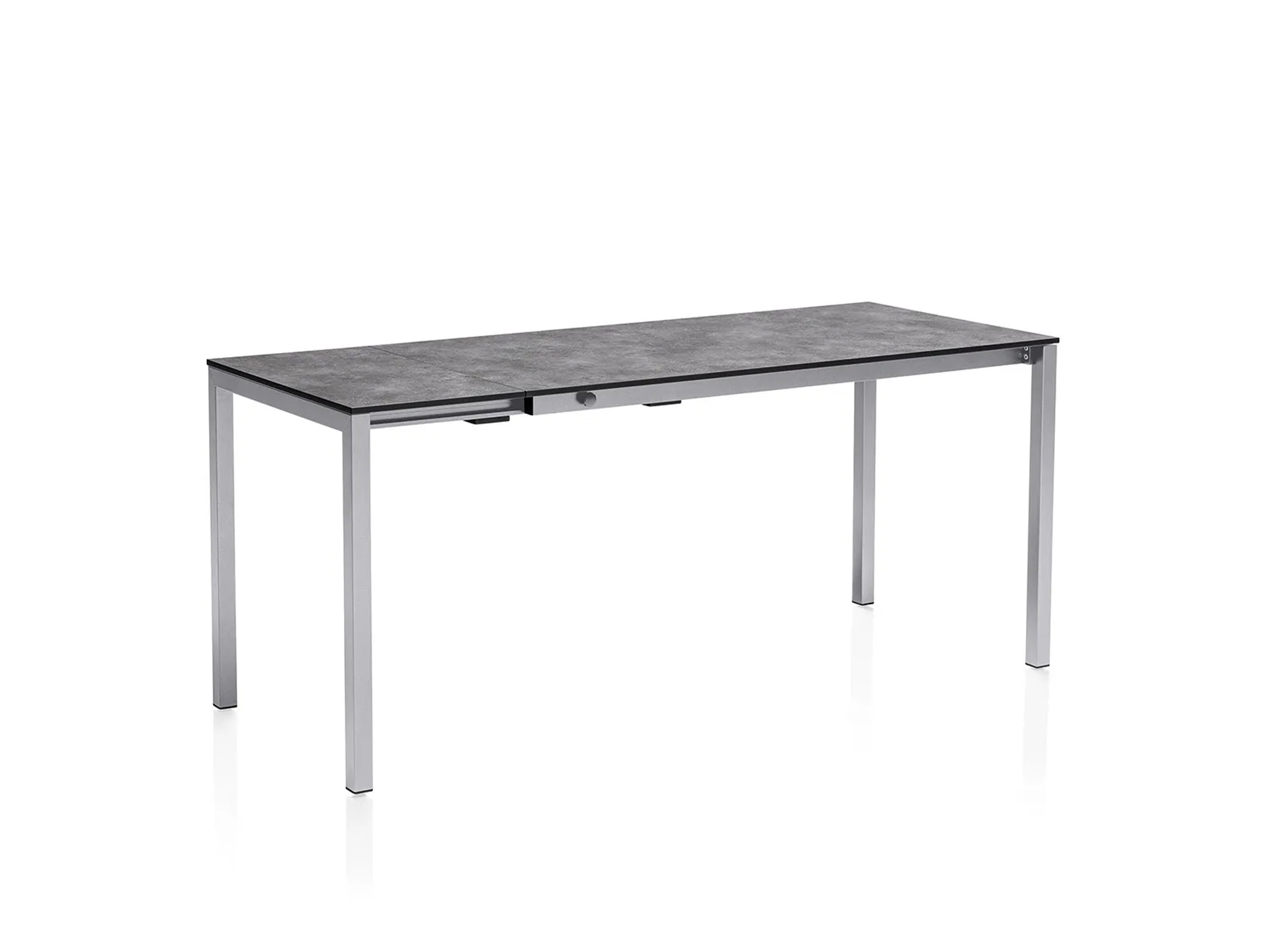 Cubic HPL rozťahovací stôl antracit 140-210 cm