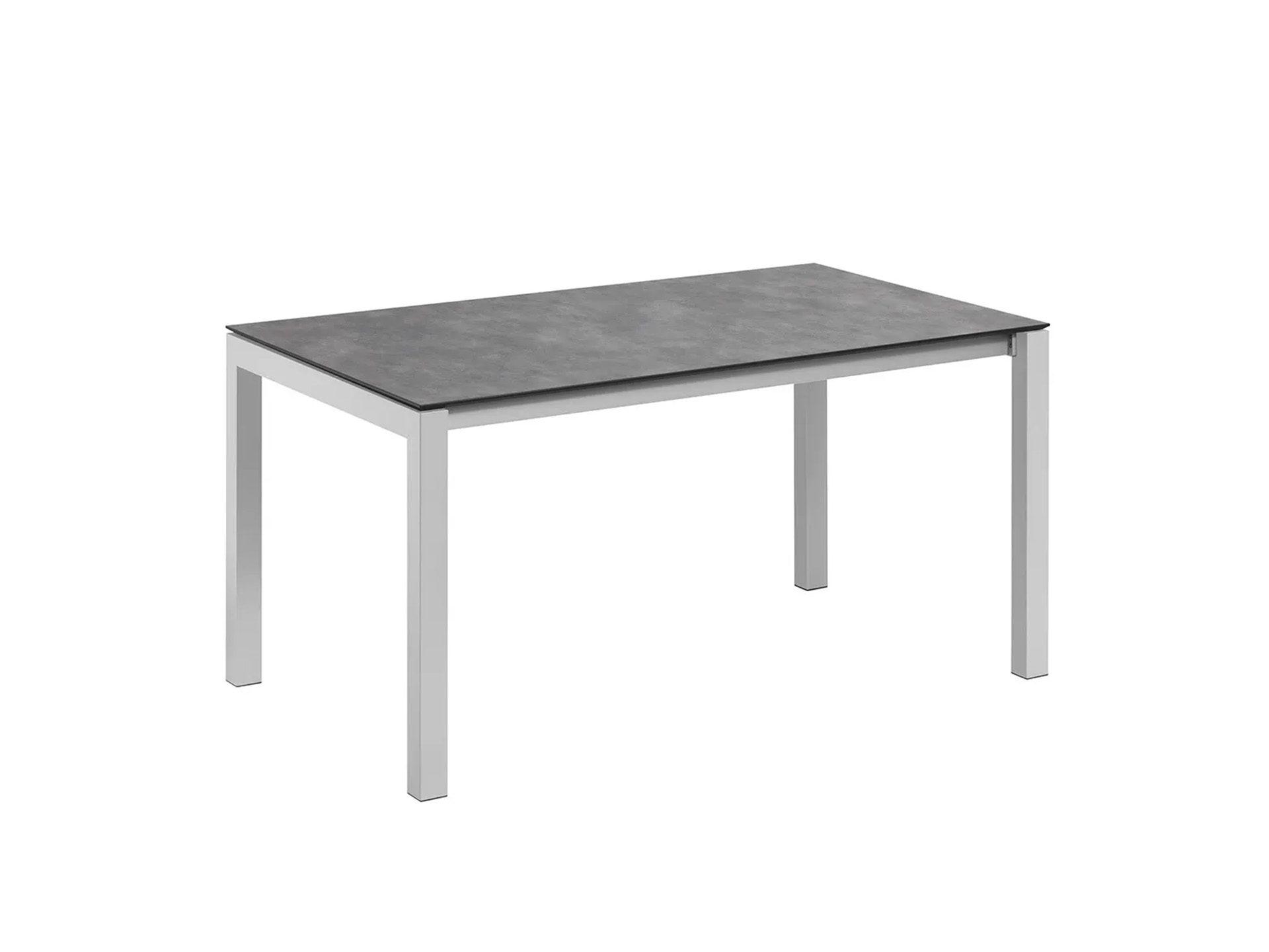 Cubic HPL rozťahovací stôl strieborný/antracit 150-210 cm