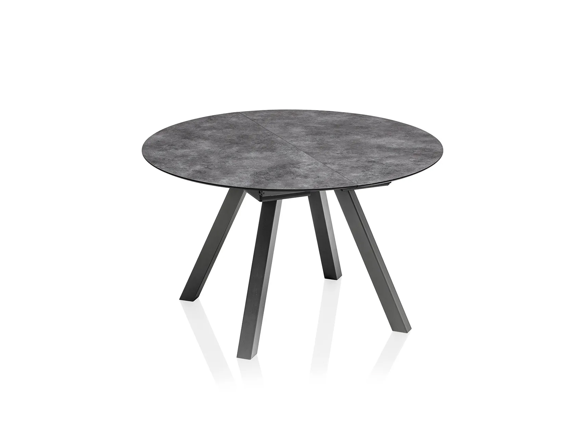 HPL rozťahovací stôl antracit 120-170 cm