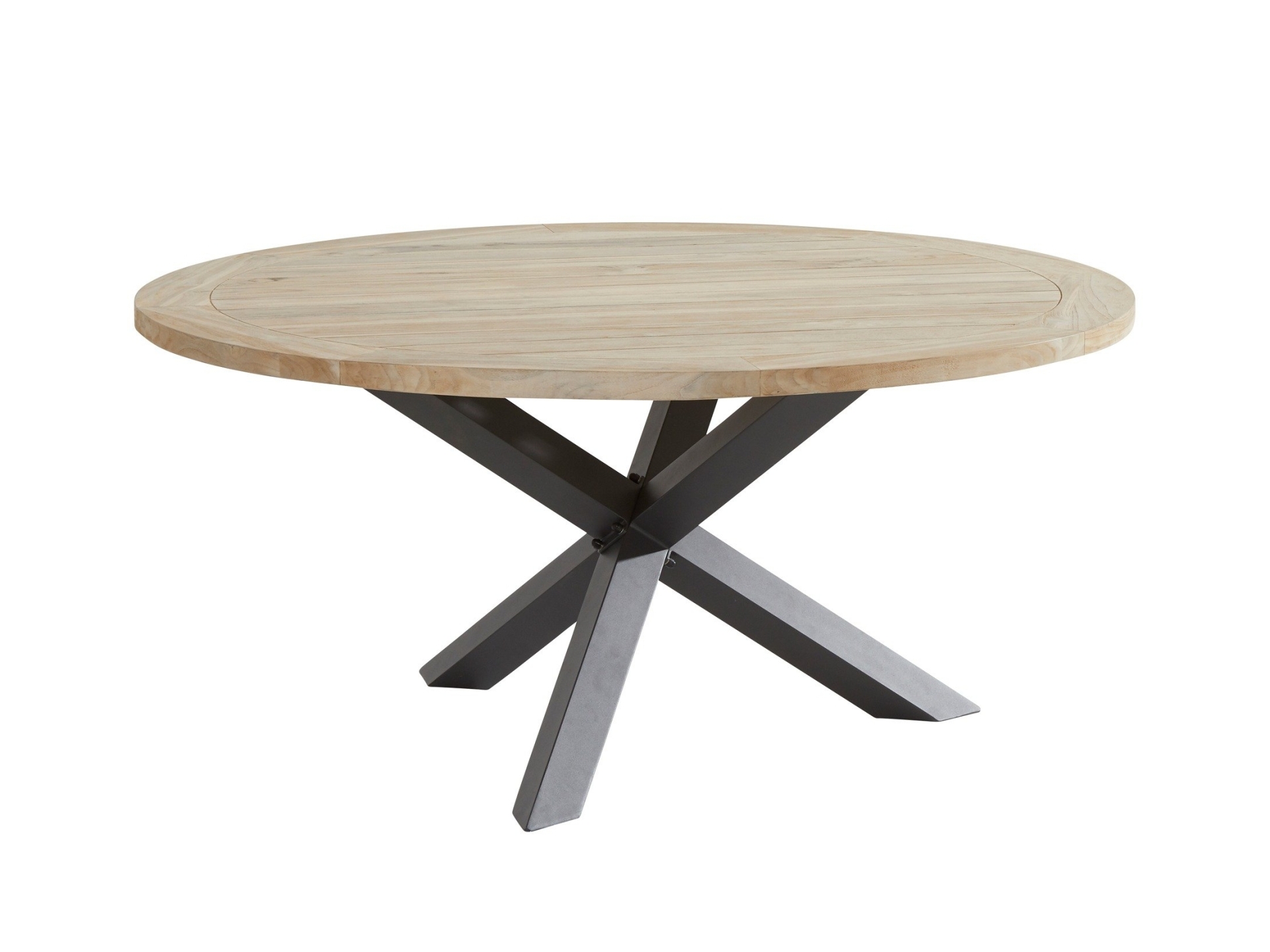 E-shop Lourve jedálenský stôl sivý 160 cm