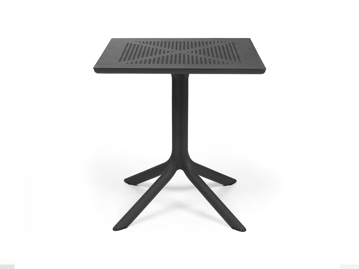 Clip stôl 70x70 cm Antracite