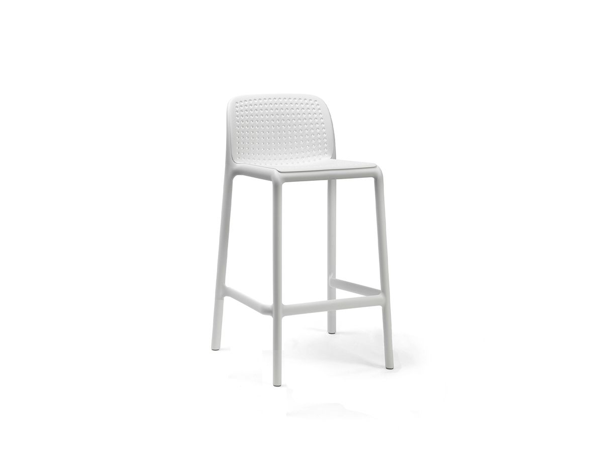 Lido Mini barová stolička Bianco