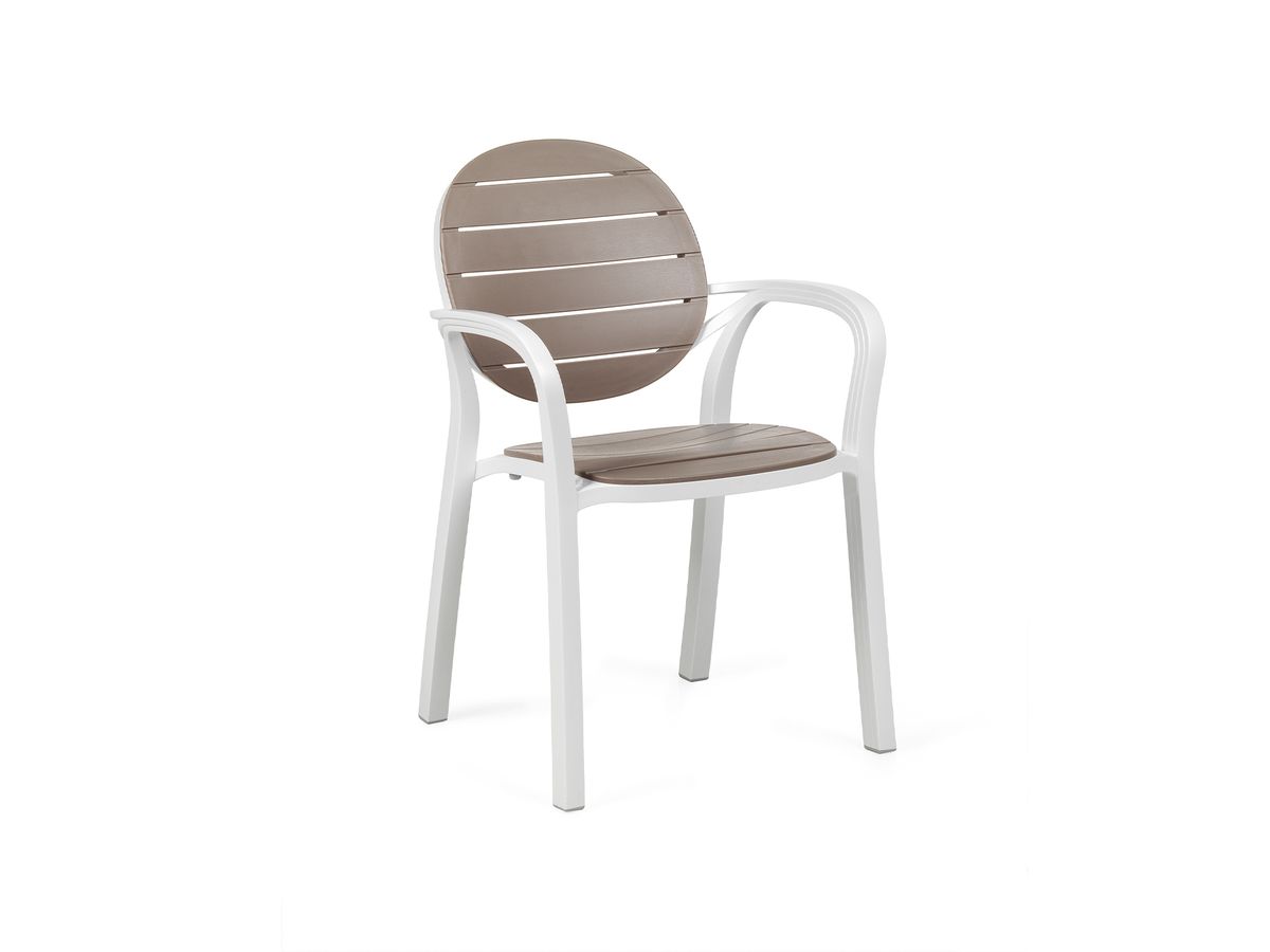 Palma stolička Bianco / Tortora