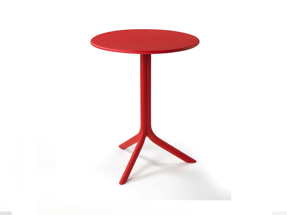 Spritz stôl Ø60 cm Rosso