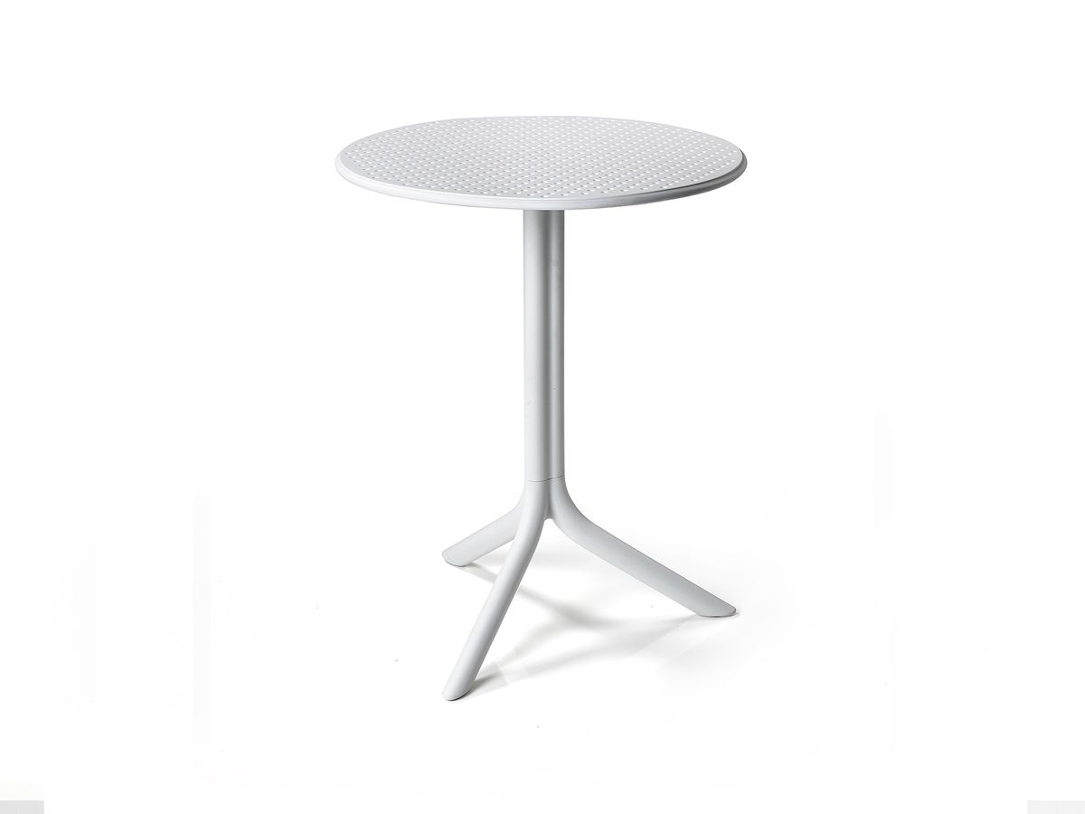 Step stôl Ø60 cm Bianco